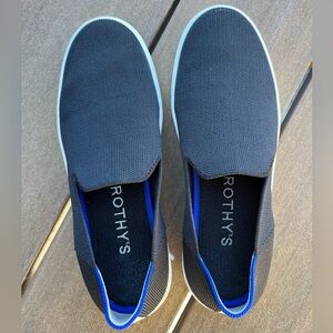 Rothy’s The Original Slip On Sneaker, Black, size 7.5